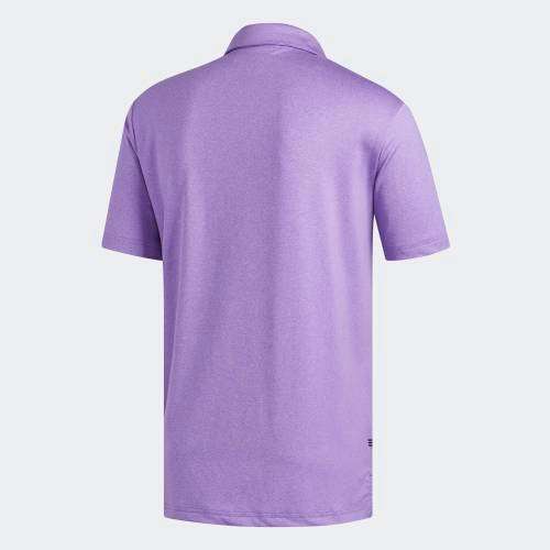Original Mens ADIDAS ULTIMATE 2.0 HEATHER POLO - DQ2370 - Large - UPF50
