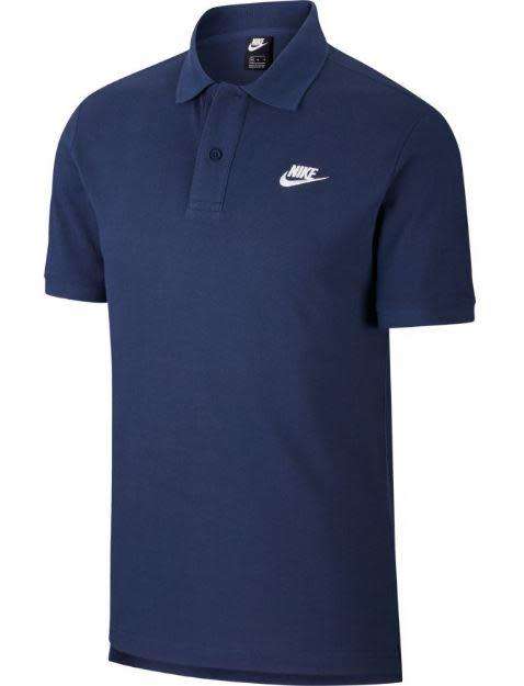 Original Mens Nike NSW CE POLO MATCHUP PQ SS - CN8764-451 - Medium