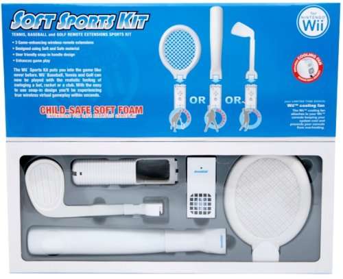 DreamGear Soft Sports Kit w/ Cooling Fan (Wii)