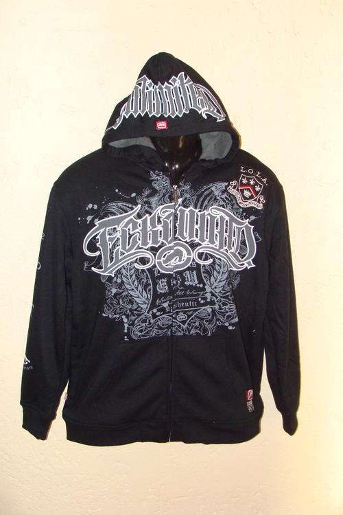 Authentic Mens ECKO UNLTD Hoodie with thick Inner Fleece Large
