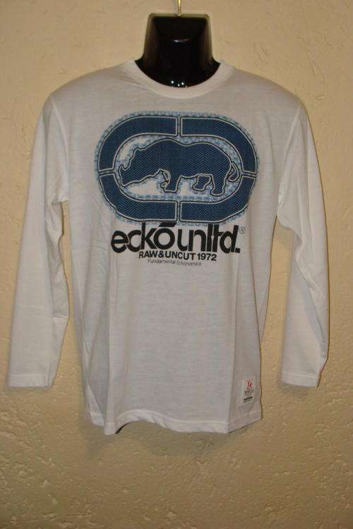 Mens ECKO UNLTD Long Sleeve T Shirt X Large