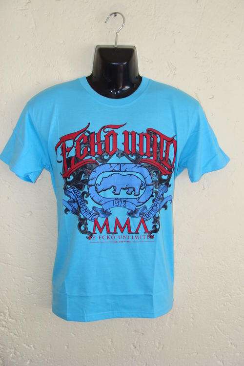 Mens MMA ECKO UNLTD T Shirt Large Slim Fit