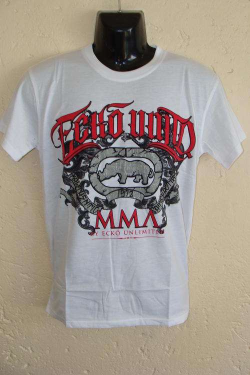 Mens MMA ECKO UNLTD T Shirt Large Slim Fit