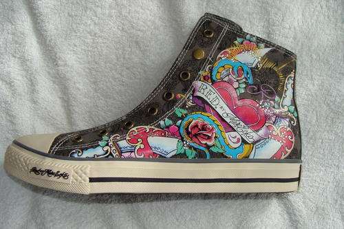 Authentic Ladies ECKO RED Shoes UK 5 Chalsie Caramba