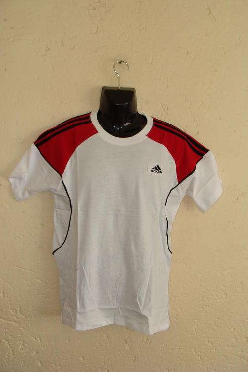 Adidas Round Neck T Shirt Large Slim Fit