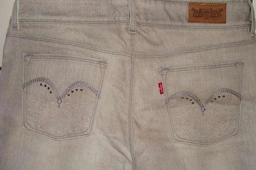 Authentic Ladies Levi's 571 Low Waist Skinny Leg 34W34L