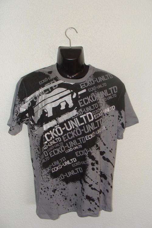 Mens ECKO UNLTD T Shirt Large Slim Fit