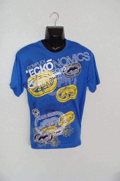 Mens ECKO UNLTD T Shirt Large Slim Fit