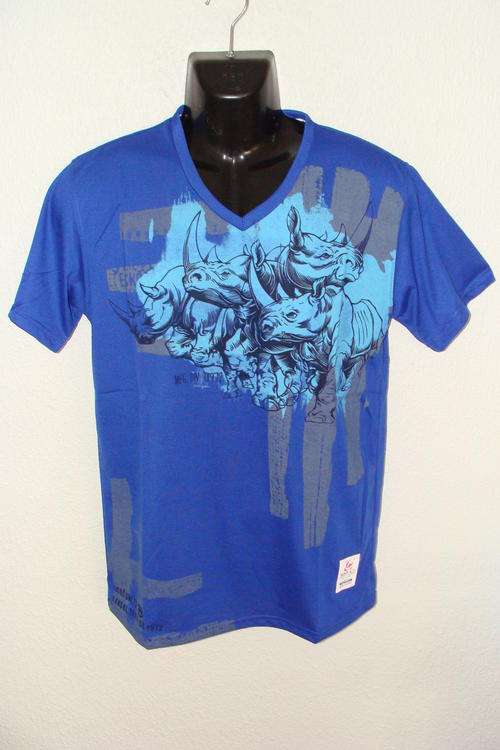 Mens ECKO UNLTD V Neck Muscle T Shirt Large Slim Fit