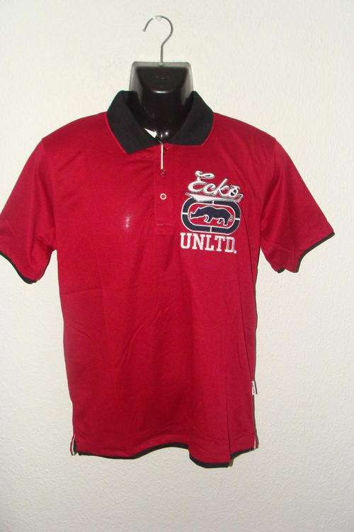 Mens ECKO UNLTD Double Collar Golf T Shirt XX Large