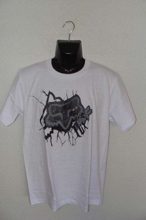 Mens Fox T Shirt X Large 100% Cotton