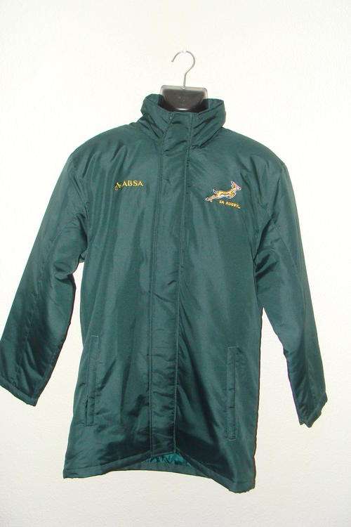 Springboks Full Zip Coaches Jacket Medium **Cannot be bought in a shop**
