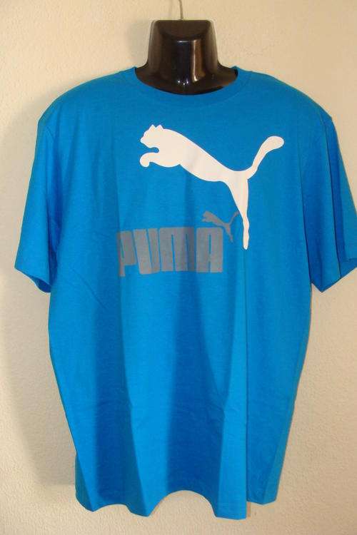 Mens Puma T Shirt X Large 100% Cotton