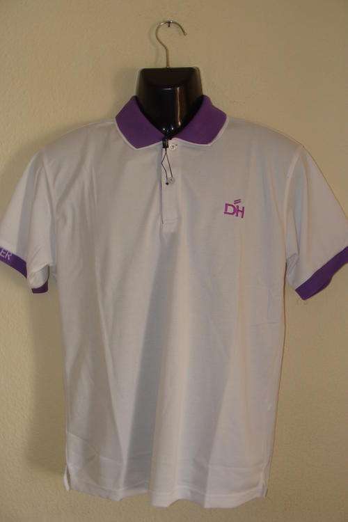 Mens Daniel Hechter Golf T Shirt Double Collar Medium
