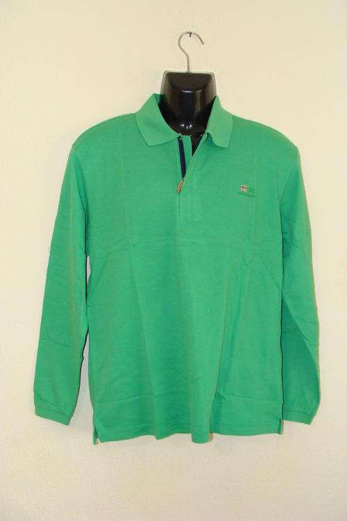 Mens Burberry Long Sleeve Golf T Shirt Large