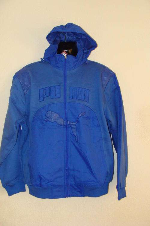 Thick Puma Jacket with hood  X Large