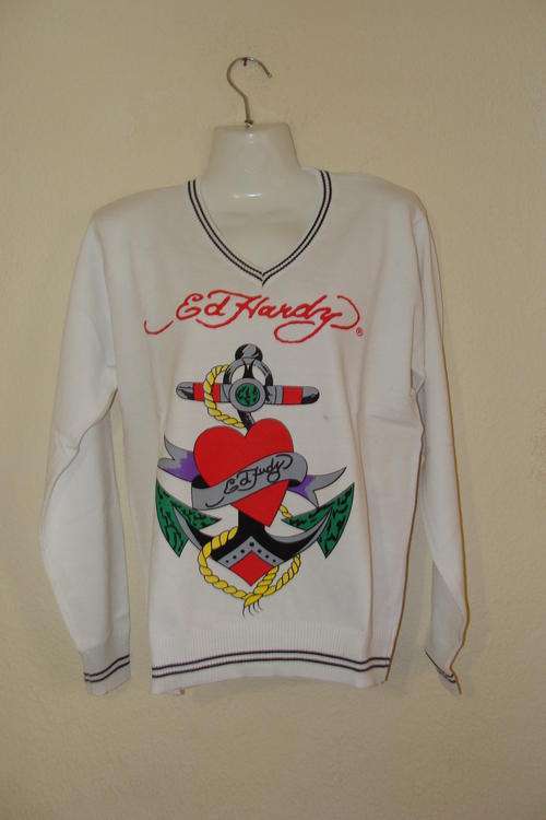 Ladies Ed Hardy Long Sleeve Jersey Medium