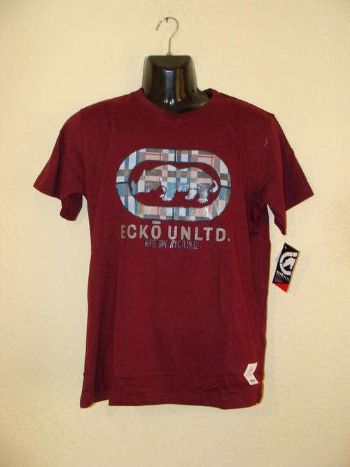 Mens ECKO UNLTD T Shirt Medium Slim Fit