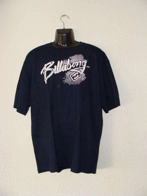 Mens Billabong T Shirt 100% Cotton Large - Navy Blue