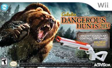 Sealed Cabela's Dangerous Hunts 2013 with Gun