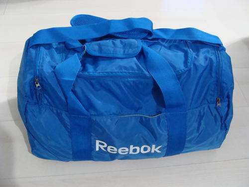 Original Reebok PE Elements Medium Grip Sports Bag Blue Sport