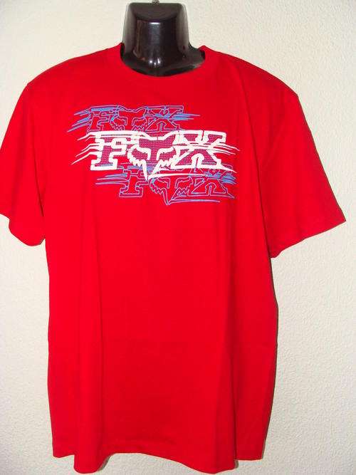 Mens Fox T Shirt 100% Cotton Large