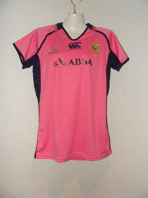 Ladies Springboks Rugby Jersey Body Fit - X Large