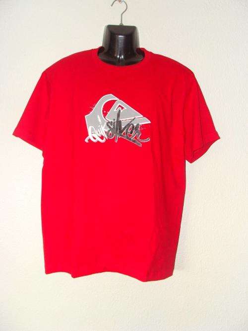 Mens Quik Silver T Shirt 100% Cotton Large