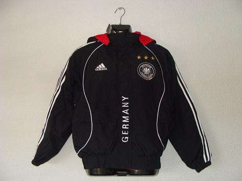 Mens Adidas Germany Reversable Jacket with Hood - Medium