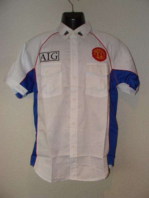 Mens Manchester United Short Sleeve Shirt - XX Large