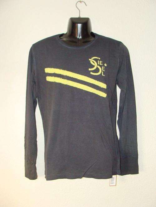 Mens Diesel Tente-Rsl Long Sleeve T-Shirt Slim Fit - Medium