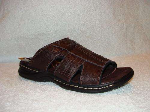 Original Mens Jeep Oregon Genuine Upper Leather Sandals - UK 9