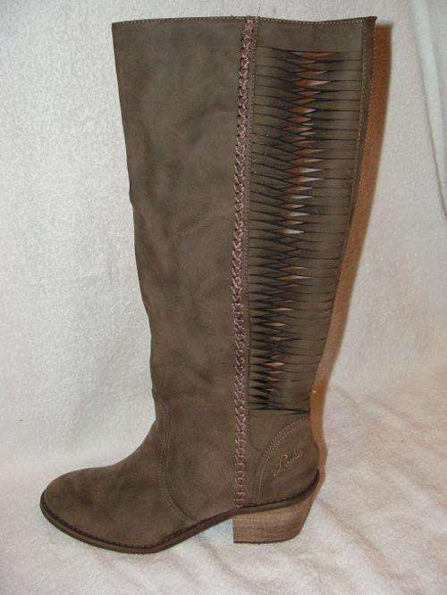Original Ladies Levis Demi High Boots (Taupe) - UK 6