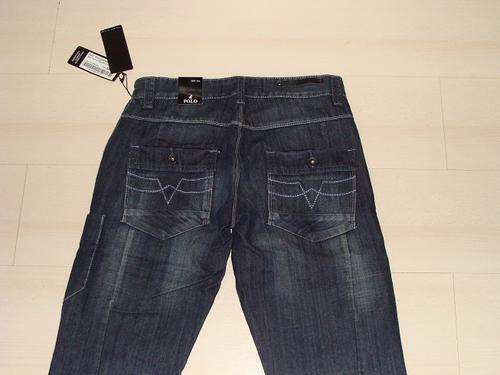 Original Mens Polo Jeans Blue/Black 36W 34L