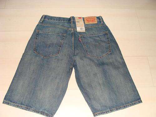 Original Mens Levi's 569 Loose Straight Fit Shorts - 32W