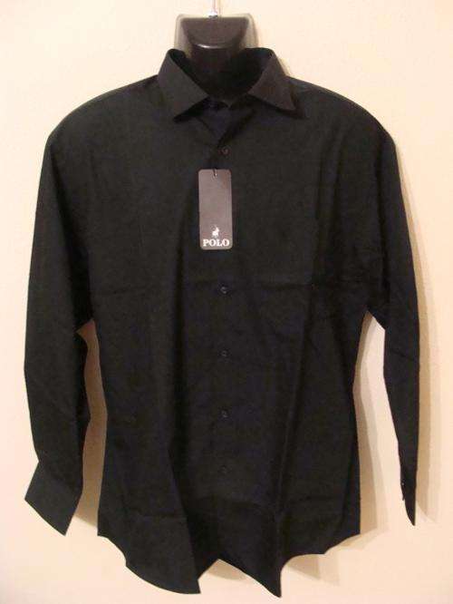 Original Mens Polo Regular Fit Long Sleeve Shirt - Size 16 1/2 - 42cm