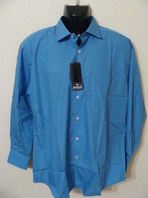Original Mens Polo Regular Fit Long Sleeve Shirt - Size 16 1/2 - 42cm