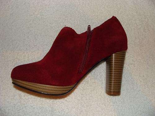 Original Ladies Levi's Safron Burgandy Leather Upper - UK 5 (SA 5)