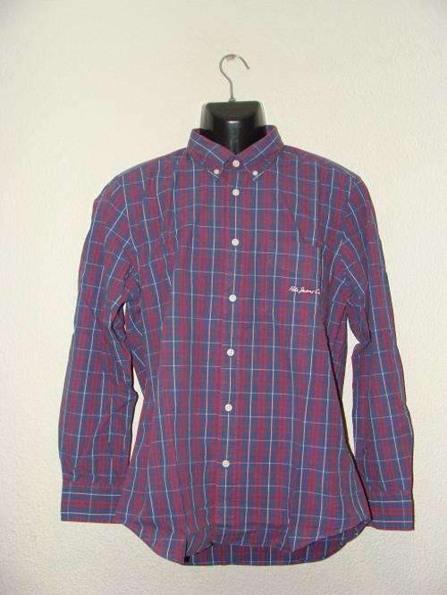 Original Mens Polo Big Pony Custom Fit Long Sleeve Shirt - Large