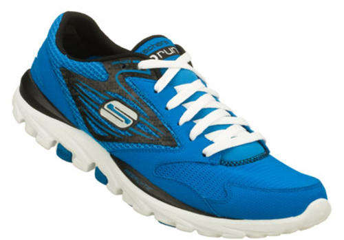 Original Mens SKECHERS Go Run (Blue & Black) - UK 12 (SA 12)