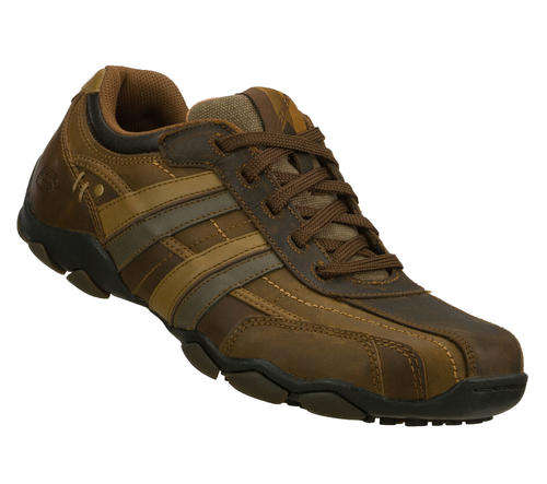 Original Mens SKECHERS Diameter Reggor Leather Upper - UK 13 (SA 13)