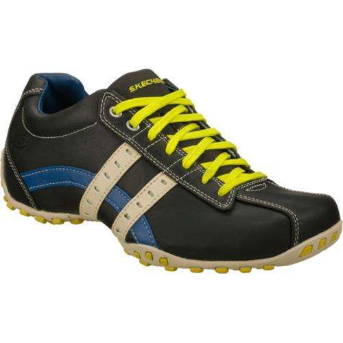 Original Mens SKECHERS City Walk Refine Leather Upper - UK 7 (SA 7)
