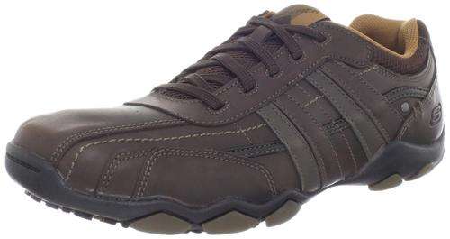 Original Mens SKECHERS Diameter Reggor Leather Upper - UK 8 (SA 8)