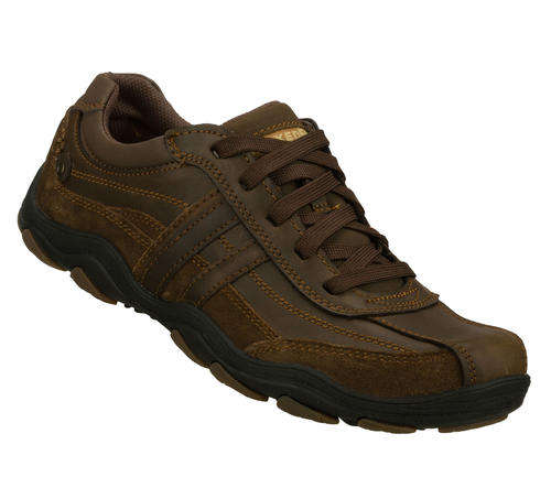 Original Mens SKECHERS Bolland Monitor Leather Upper - UK 13 (SA 13)