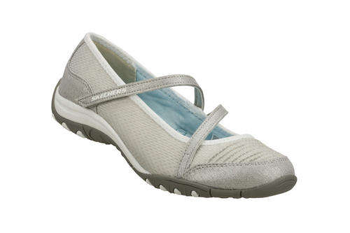 Original Ladies Skechers Bikers Spritz Gray - UK 8 (SA 8) ***Big Cut***