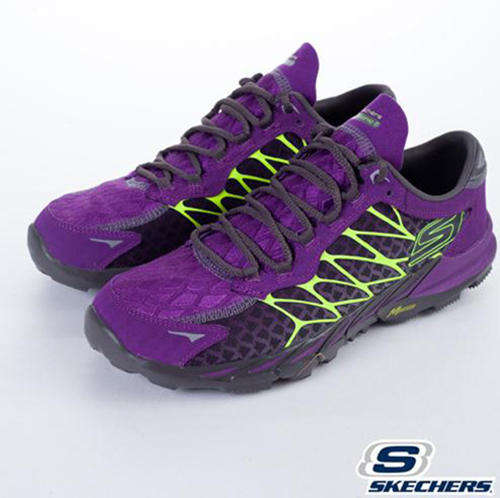 Original Ladies Skechers Go Bionic Trail (Purple & Lime) - UK 7 (SA 7)