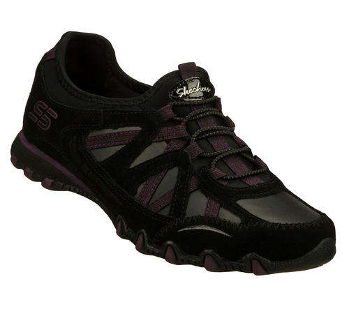 Original Ladies Skechers Bikers Candid Leather & Textile Upper - UK 7 (SA 7)
