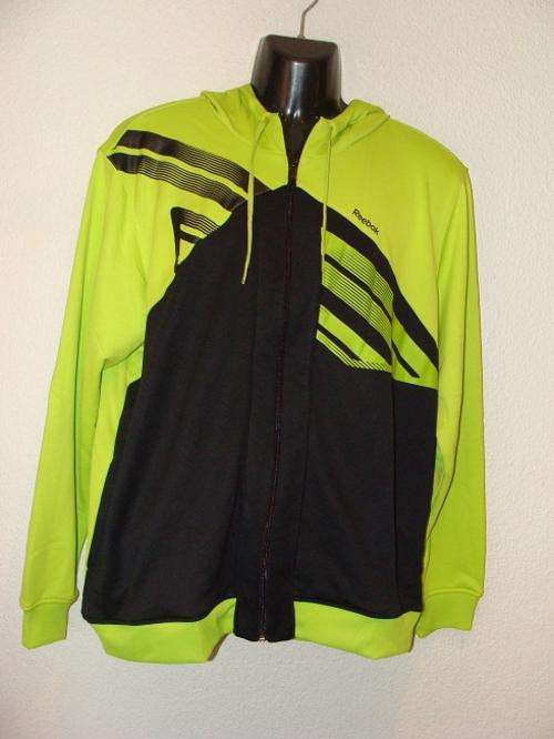 Original Reebok Mens Graphic Pull Over with Hood - X Large (With Tags)