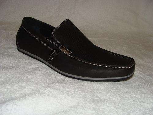 Original Mens VABENE Davide Upper Leather UK 10 (SA 10) - D.K Brown Oiled Wax C/Suede