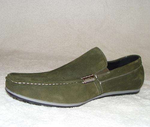 Original Mens VABENE Celio Upper Leather  UK 8 (SA 8) - D.K Green Cow Suede